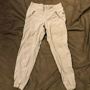 Athleta Cream Brooklyn Pants